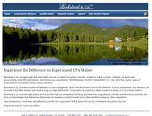 Tablet Screenshot of becksteadcpa.com